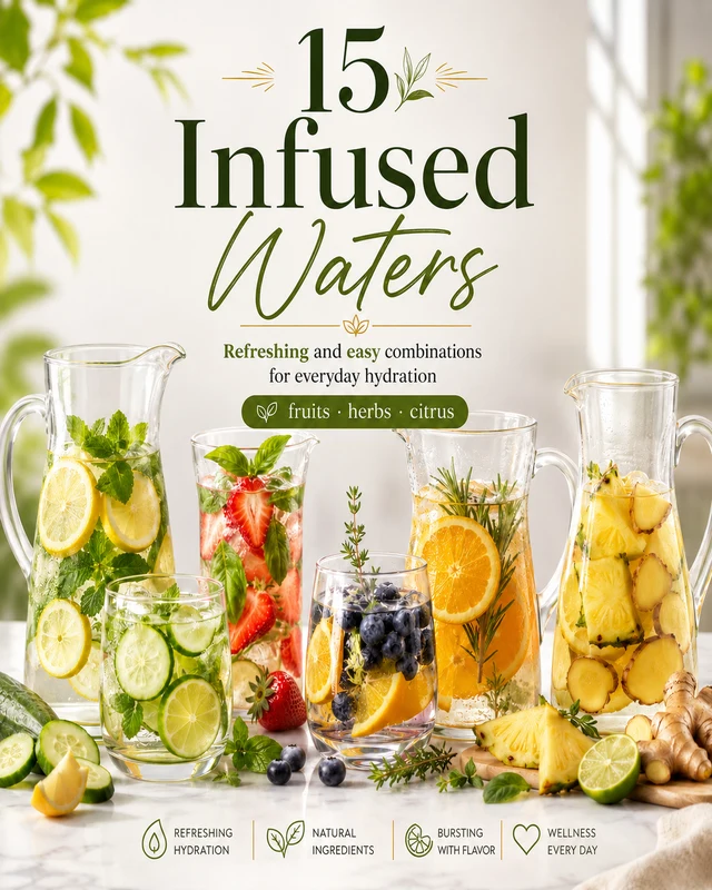 15 Infused Waters