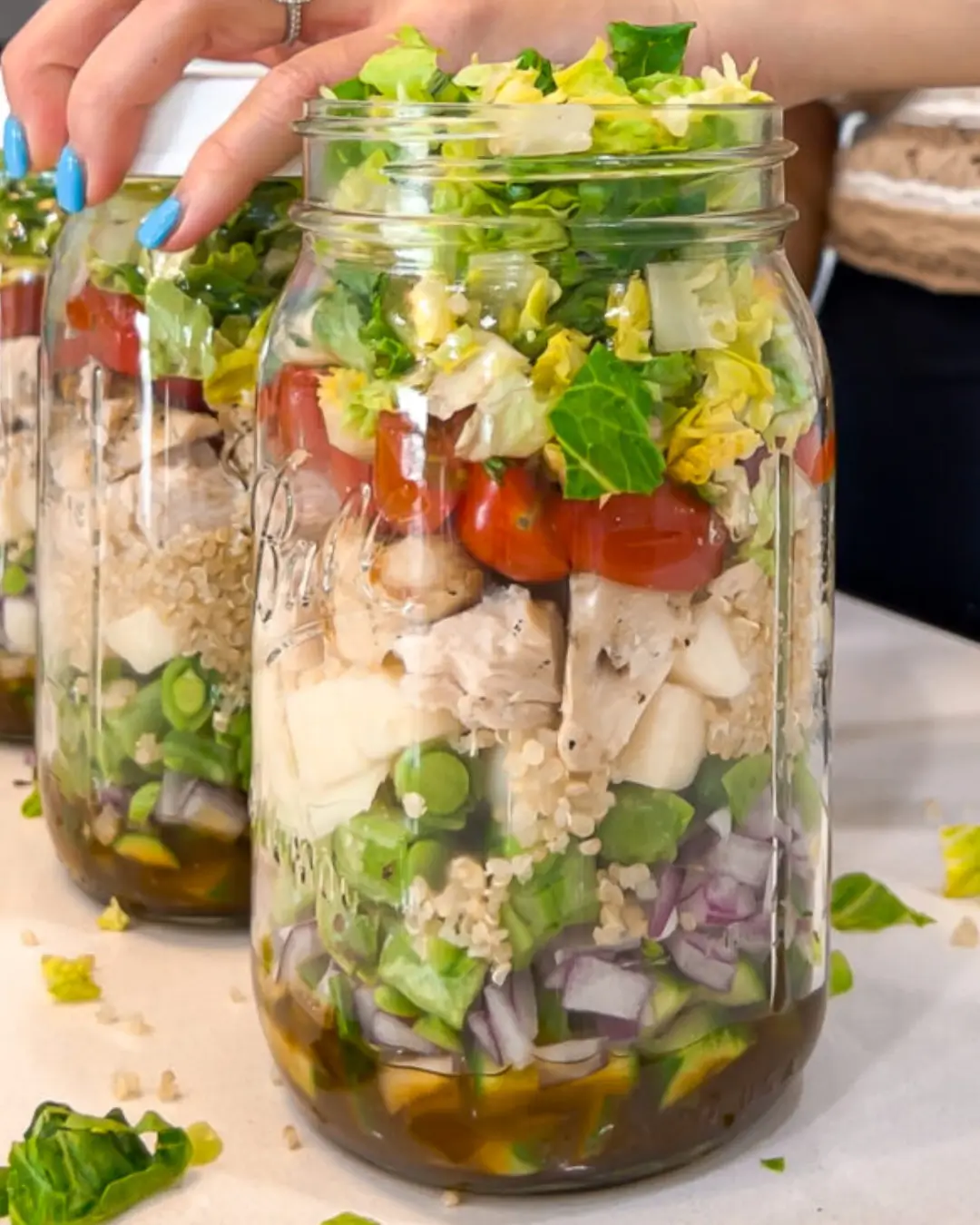 Chicken, Quinoa & Artichoke jar